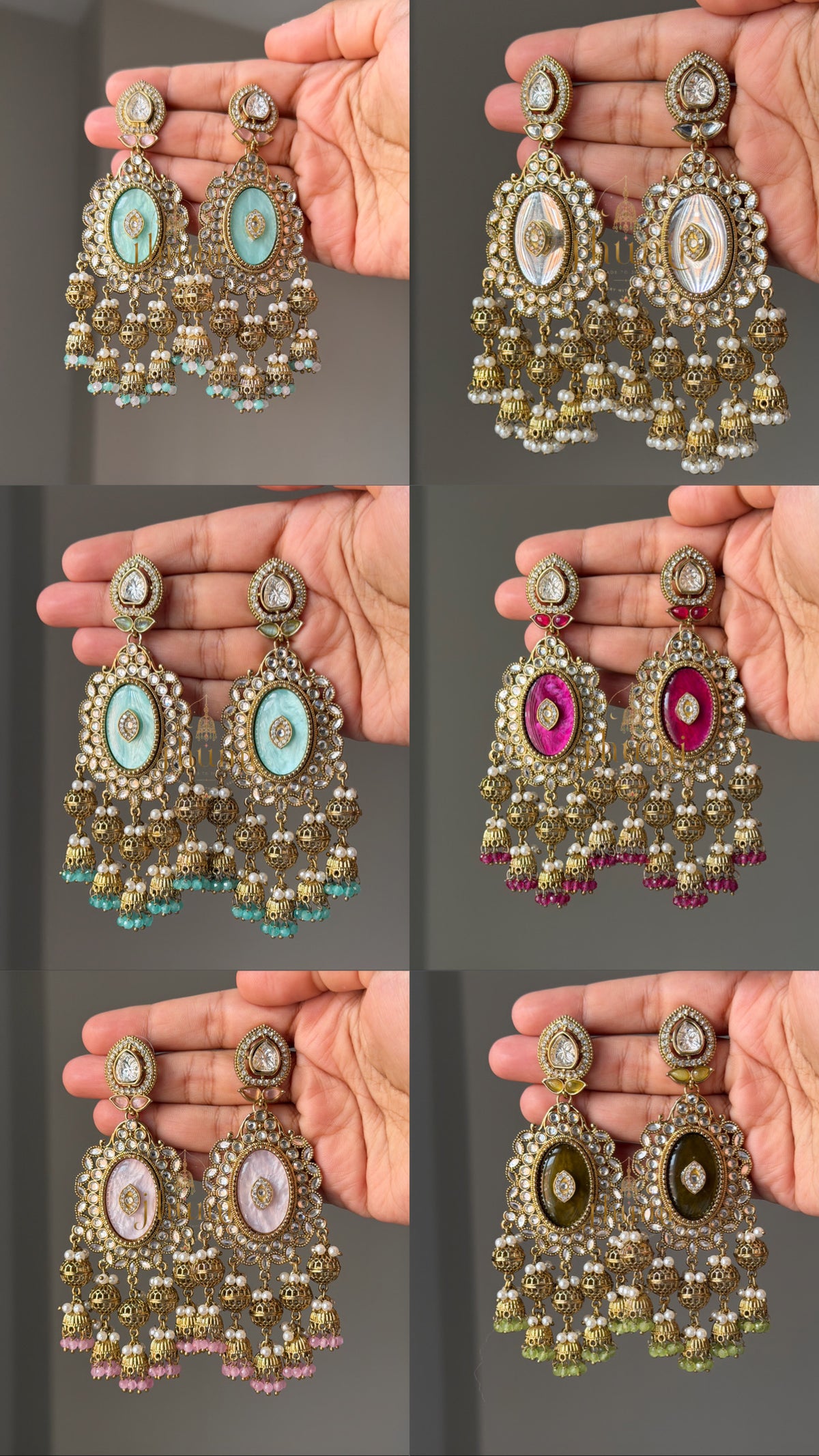 Raqs — Statement Jhumka Earrings