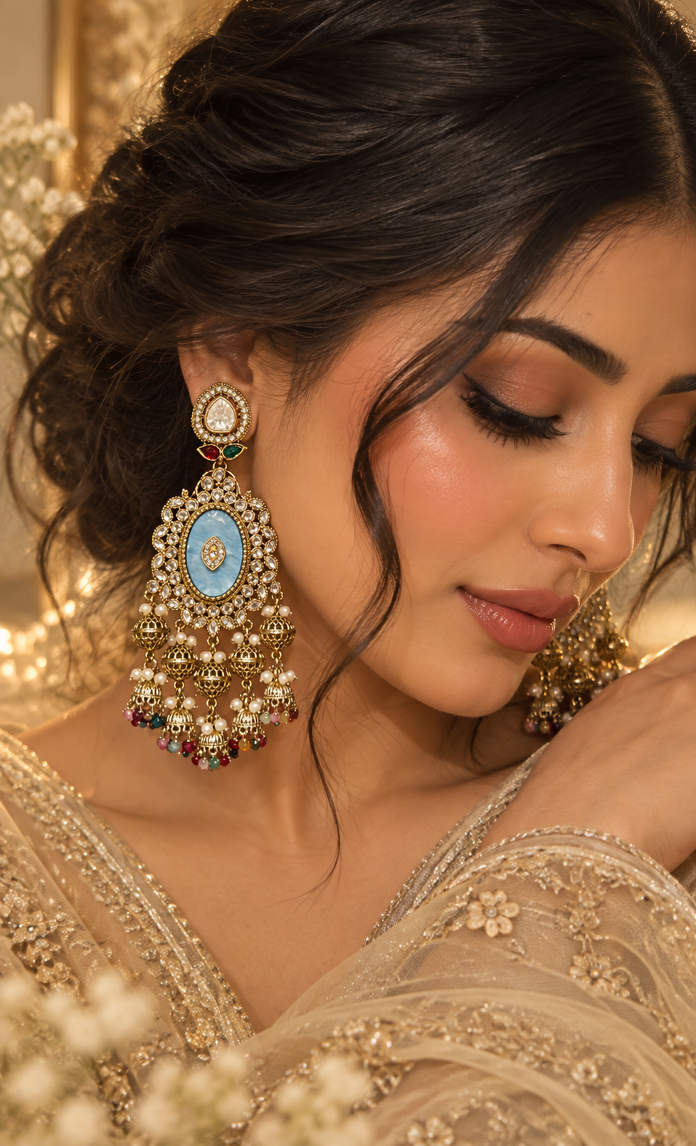Raqs — Statement Jhumka Earrings