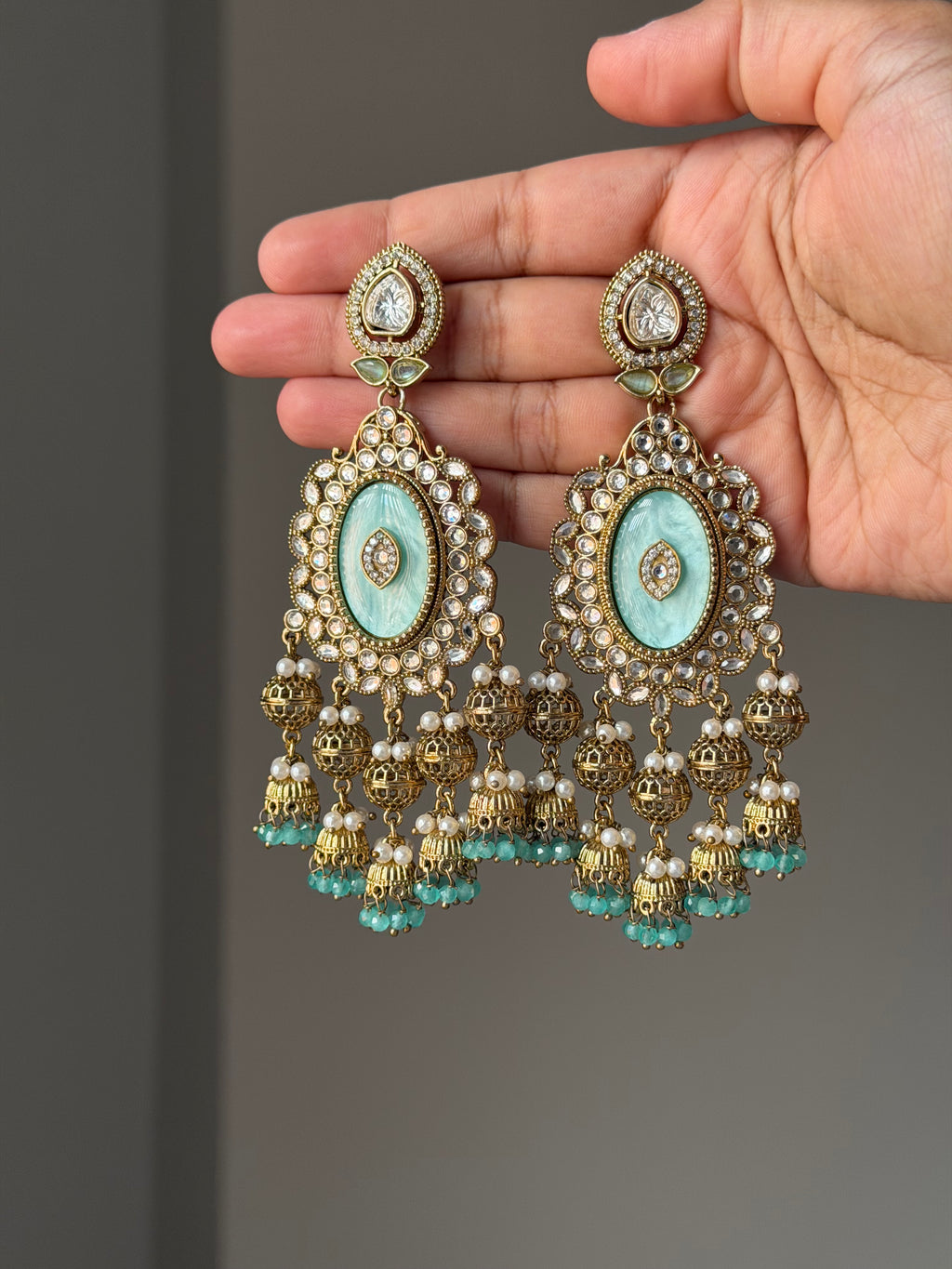 Raqs — Statement Jhumka Earrings