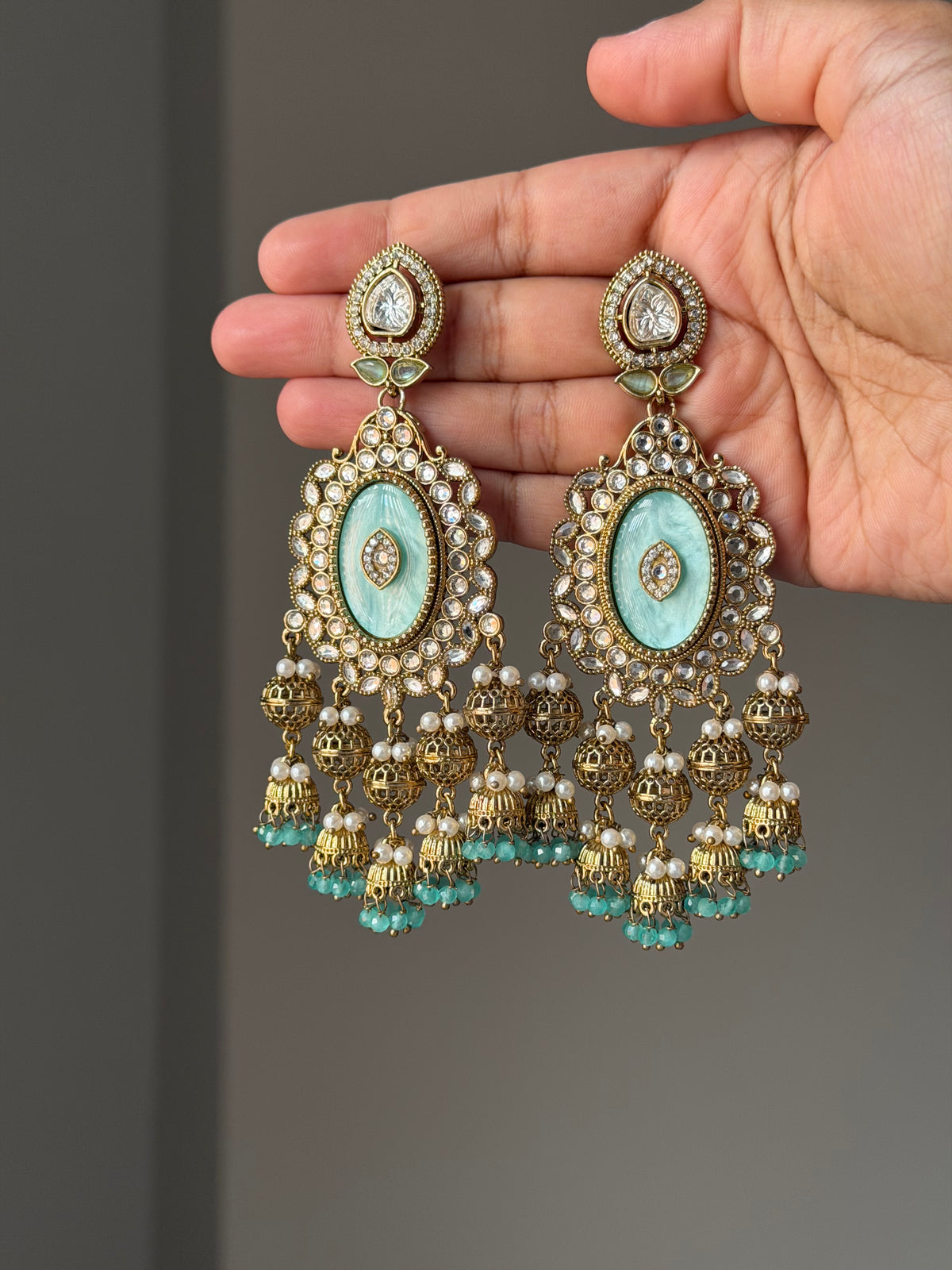 Raqs — Statement Jhumka Earrings