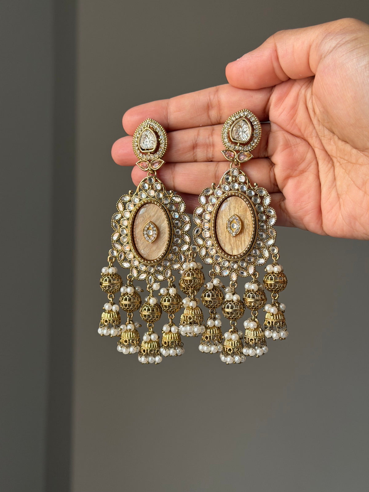 Raqs — Statement Jhumka Earrings