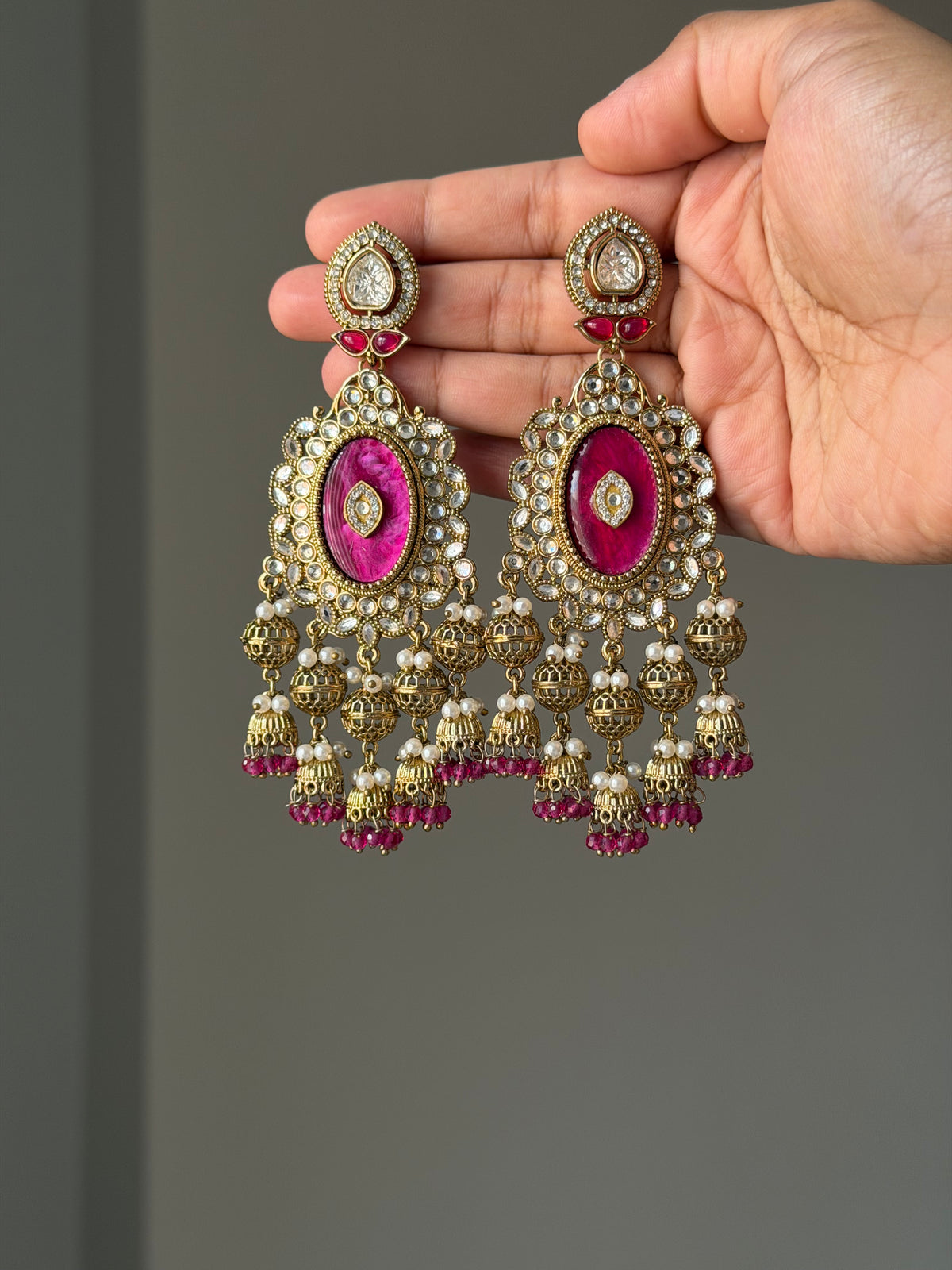 Raqs — Statement Jhumka Earrings