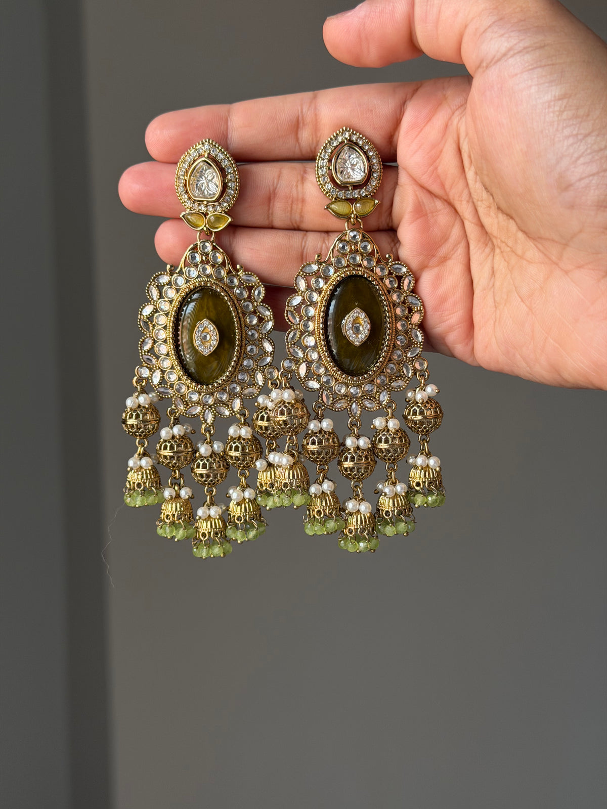 Raqs — Statement Jhumka Earrings