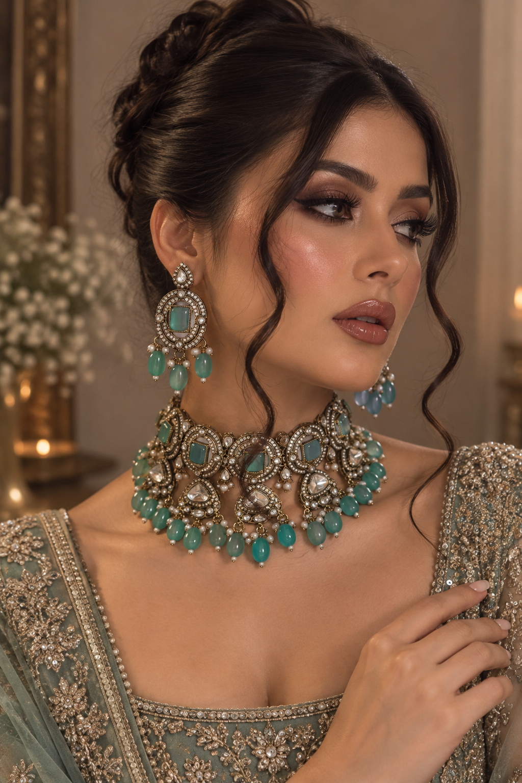 Naaz — Kundan Statement Choker Set