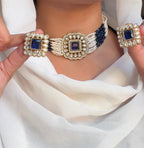 Pearl Kundan Choker Set