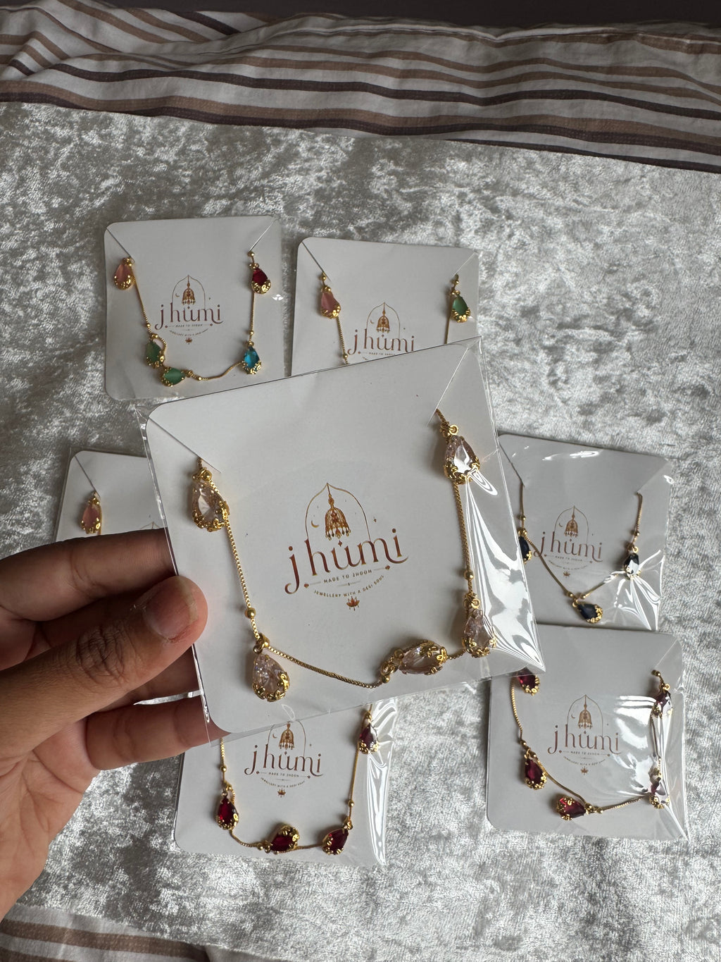Jhumi Kundan Chain