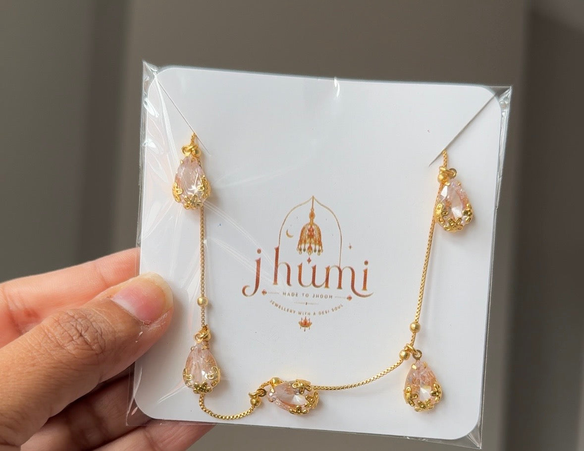 Jhumi Kundan Chain