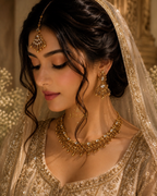 Sahiba — Heritage Gold Statement Set